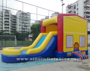 Juego combo inflable con tobogán n.