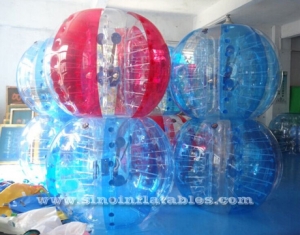balón de fútbol inflable de la burbuja del tpu de los niños n adultos