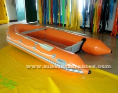 Bote inflable para 2 personas.