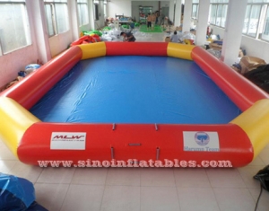 piscina de agua inflable grande rectangular para niños