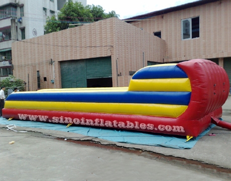 double lane inflatable bungee run