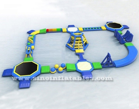adults giant inflatable water obstacle course For Sale