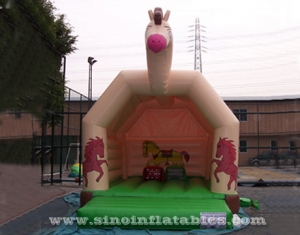 Castillo hinchable inflable de los niños al aire libre caliente de la venta
