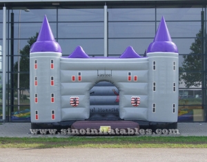 Castillo de salto inflable comercial al aire libre a medida con soplador