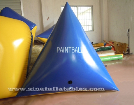 Archery tag dorito inflatable paintball bunker