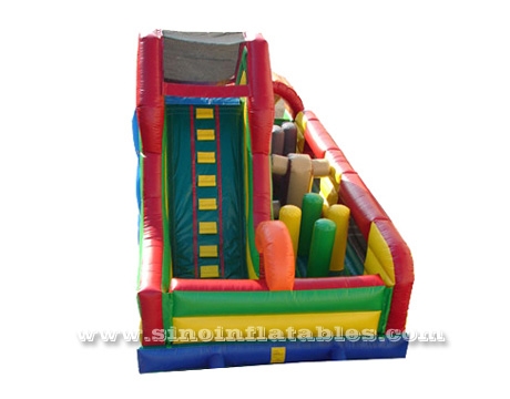 Multifunction commercial kids inflatable obstacle