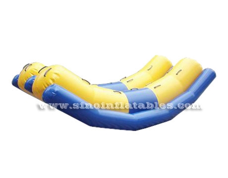 4 persons inflatable seesaw water toys for kids and adults