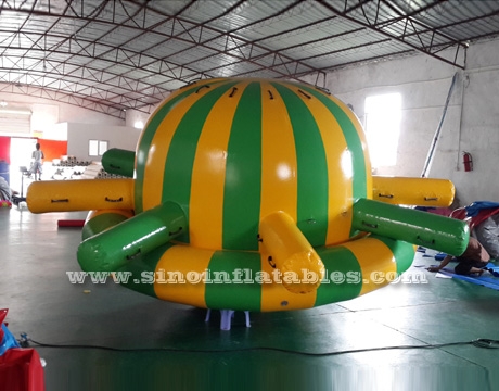 airtight inflatable spinner water game