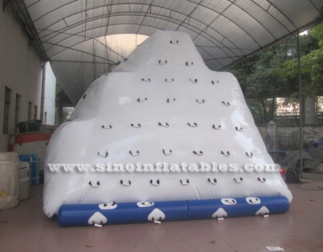 Custom made kids inflatable water iceberg