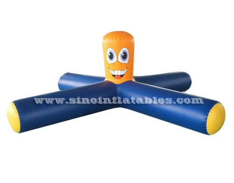 floating Inflatable water seesaw