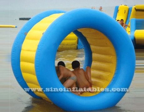 giant pool inflatable water roller game
