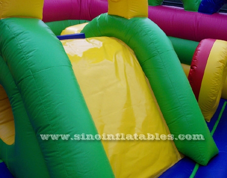 toddler kids inflatable fun park with obstacle courses