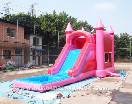rose inflatable water combo with panel frame