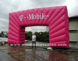  T-Mobile gran arco publicitario inflable