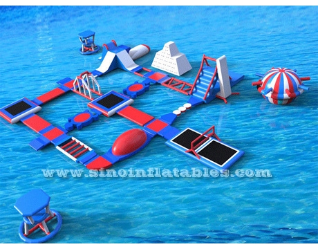 giant auqa amusement inflatable water park