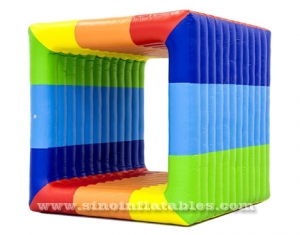 cubo interactivo inflable voltearlo