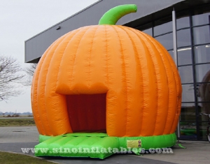 casa de rebote de calabaza inflable para niños de halloween
