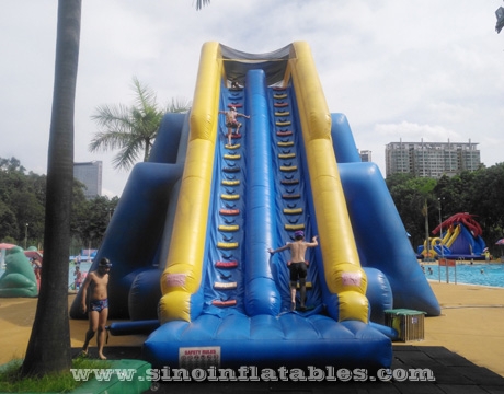 big shark inflatable ground water park with pool