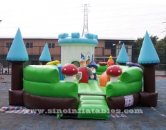 Parque infantil inflable gigante para niños de interior