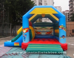 castillo hinchable combinado inflable para niños con tobogán