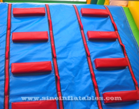 kids jungle inflatable obstacle course