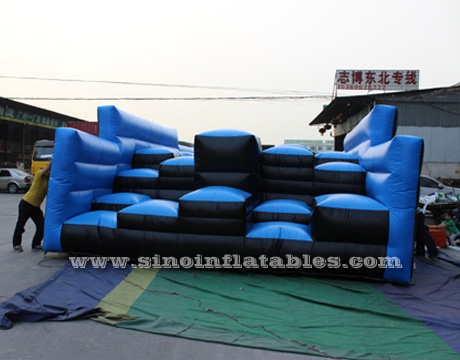 challenge hill kids N adults inflatable obstacle course
