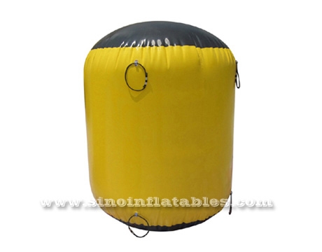 cylinder inflatable paintball bunker