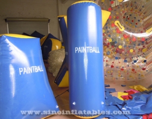 barril inflable paintball