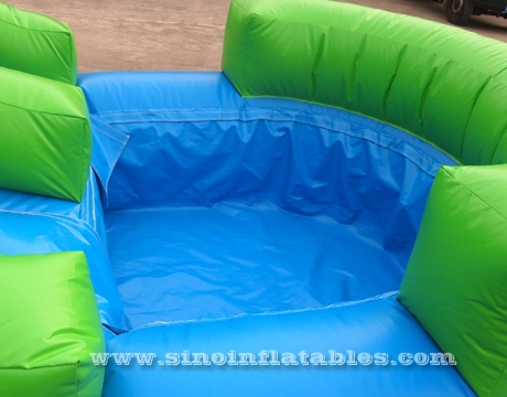 kids inflatable water jumping castle with slide
