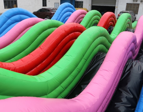 adults 5k inflatable hills obstacle course