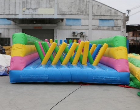 en14960 kids N adults inflatable obstacle course