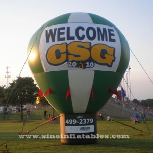 bienvenido globo de tierra inflable