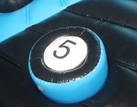 duck N jump inflatable meltdown game