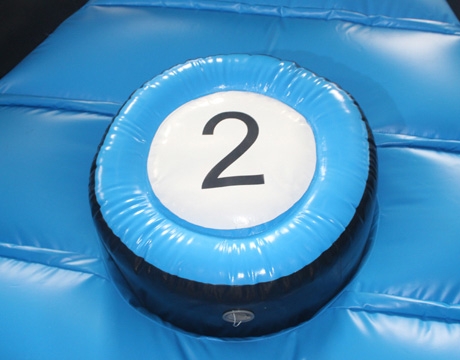 duck N jump inflatable meltdown game