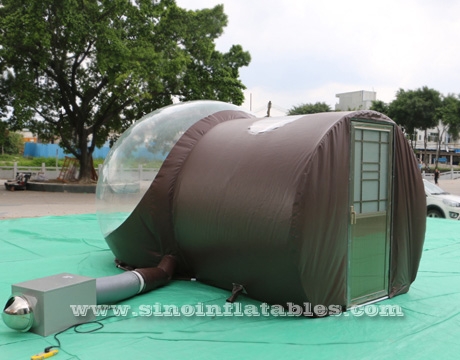 clear top resort inflatable bubble tent hotel