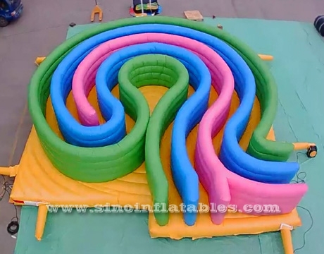 adult boot camp inflatable maze obstacle course