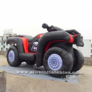 Inflable gigante de la playa de modelo de la motocicleta