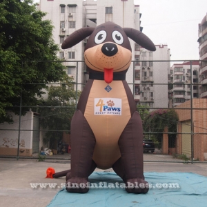 Publicidad al aire libre Perrito grande para perros inflables