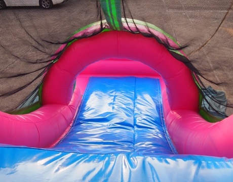 kids inflatable unicorn bounce house with slide
