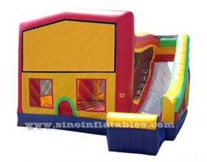  5in1 Casa de rebote inflable para niños comerciales con diapositiva