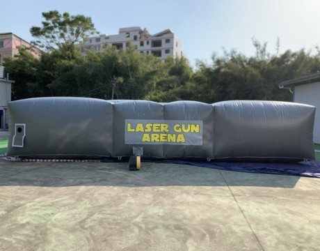 giant inflatable laser tag arena